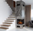 Dream Home Fireplace & Stairs m